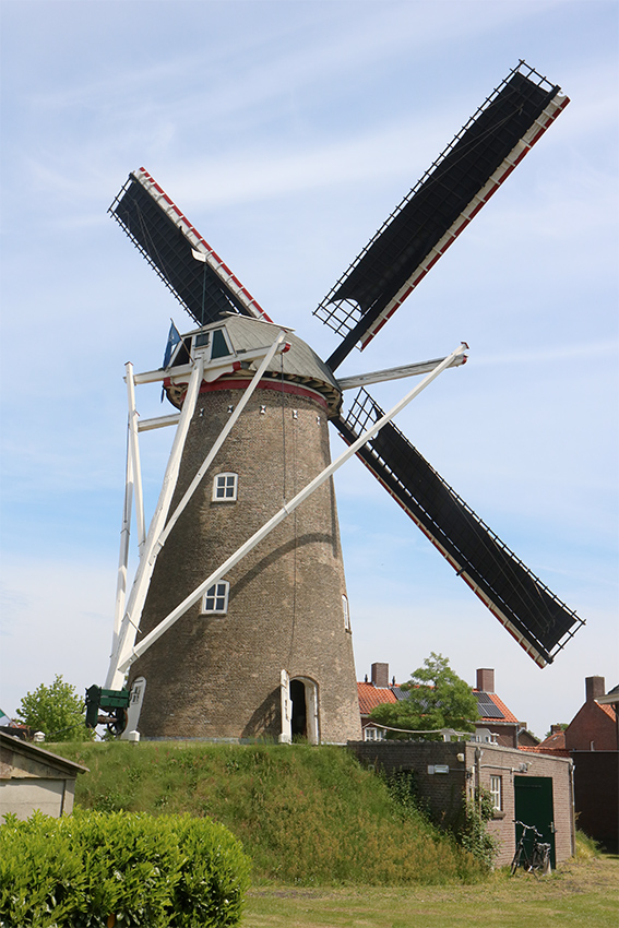 Historische windmolen Aan de Pegstukken